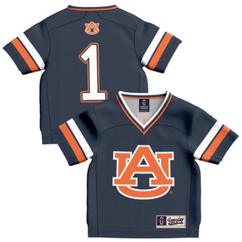 Infant GameDay Greats Navy Auburn Tigers Lightweight Collegiate Football Fashion Jersey