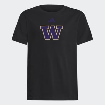 Youth adidas  Black Washington Huskies Fresh T-Shirt