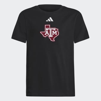 Youth adidas  Black Texas A&M Aggies Fresh T-Shirt