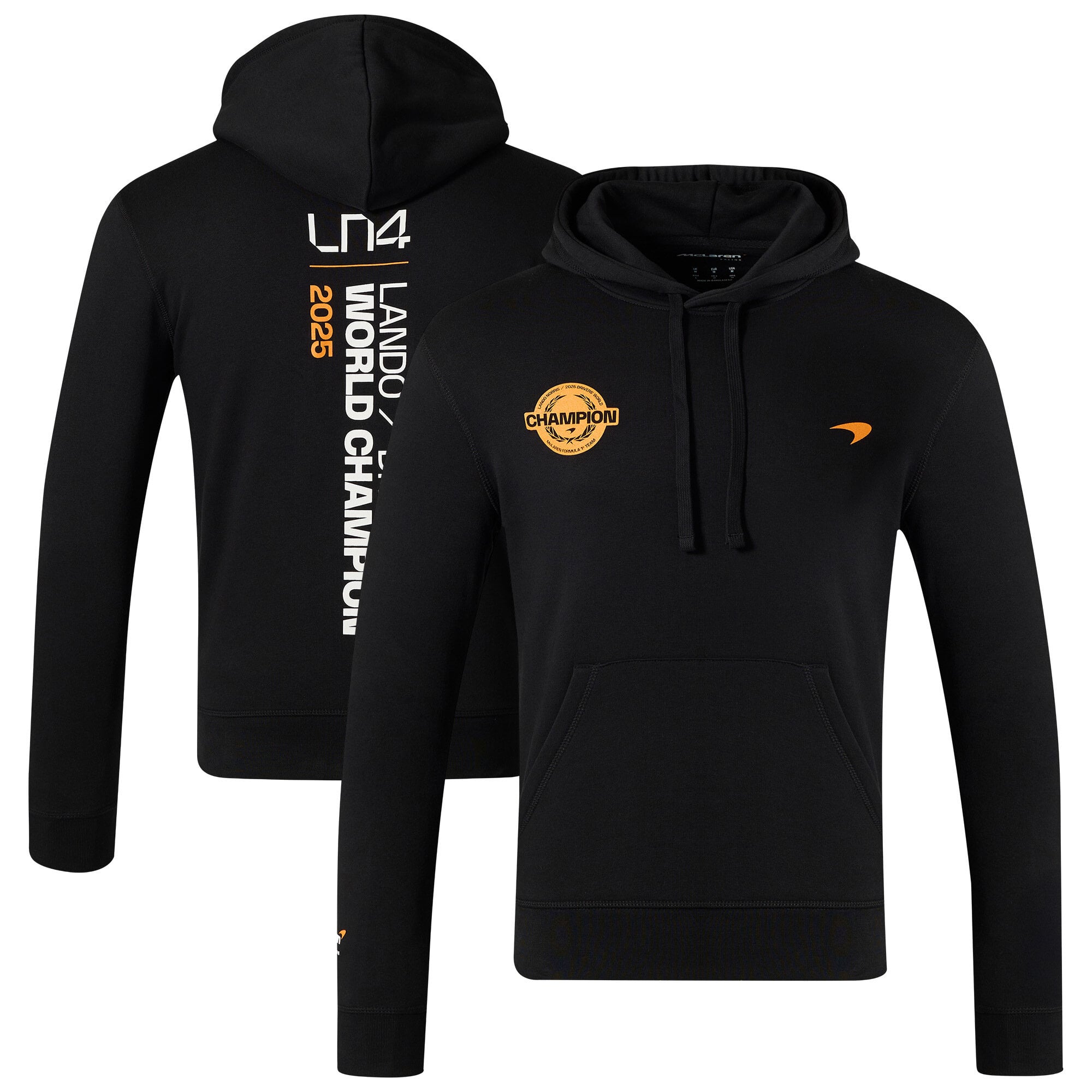 Sudadera con capucha McLaren Lando Norris Championship Winners - Niños