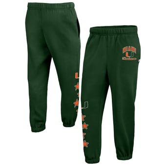Women's '47  Dark Green Miami Hurricanes Seeing Stars Venice Jogger Pants