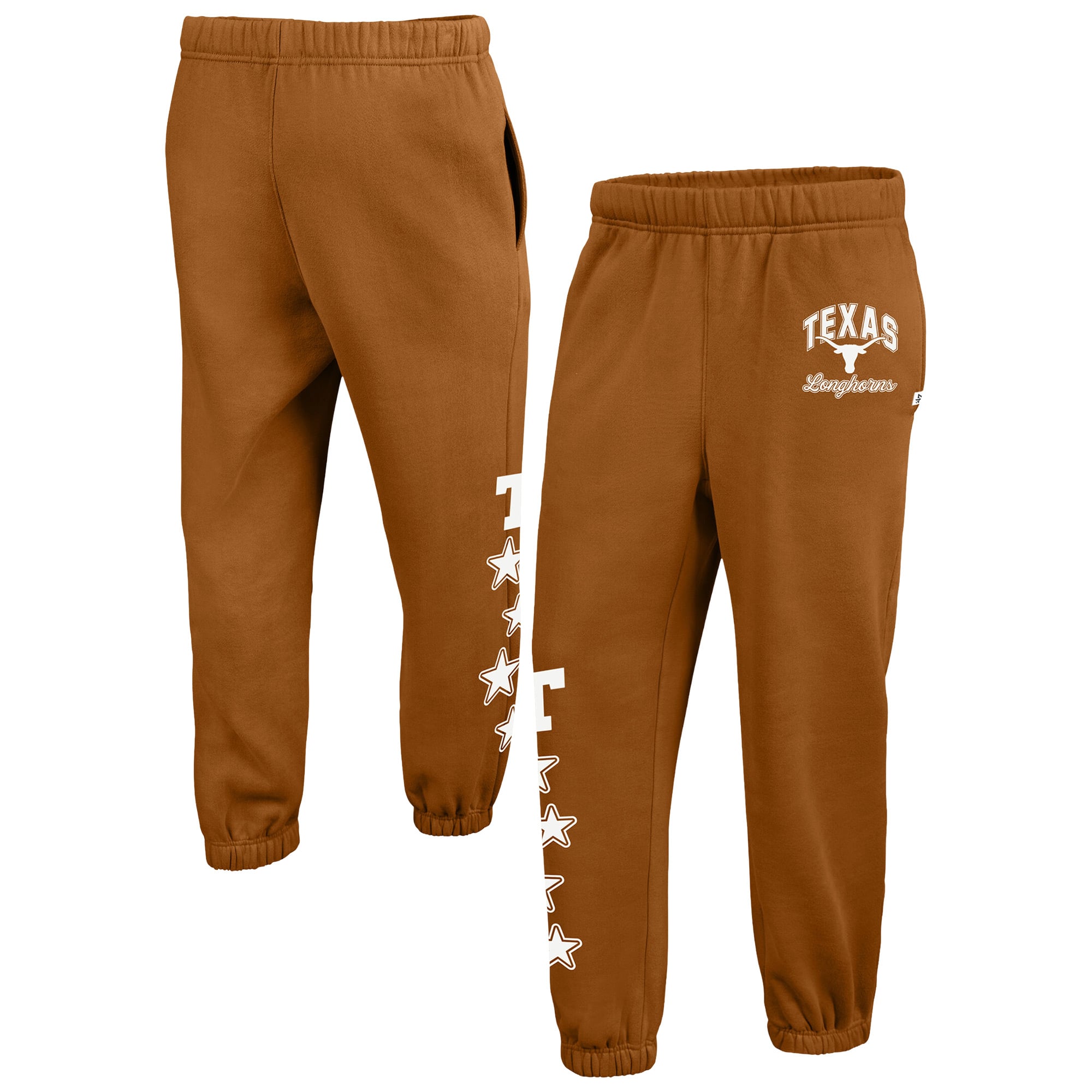 Women's '47  Texas Orange Texas Longhorns Seeing Stars Venice Jogger Pants