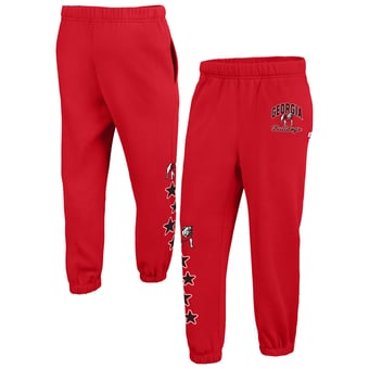 Women's '47  Red Georgia Bulldogs Seeing Stars Venice Jogger Pants