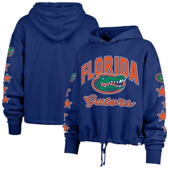 Women's '47  Royal Florida Gators Starry Eyed Venice Pullover Hoodie
