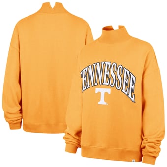 Women's '47  Tennessee Orange Tennessee Volunteers Mock Neck Sweatshirt