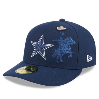 Men's New Era Navy Dallas Cowboys City Pin 59FIFTY Fitted Hat