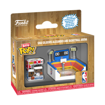 Funko Shai Gilgeous-Alexander Oklahoma City Thunder Bitty POP! Town Arena