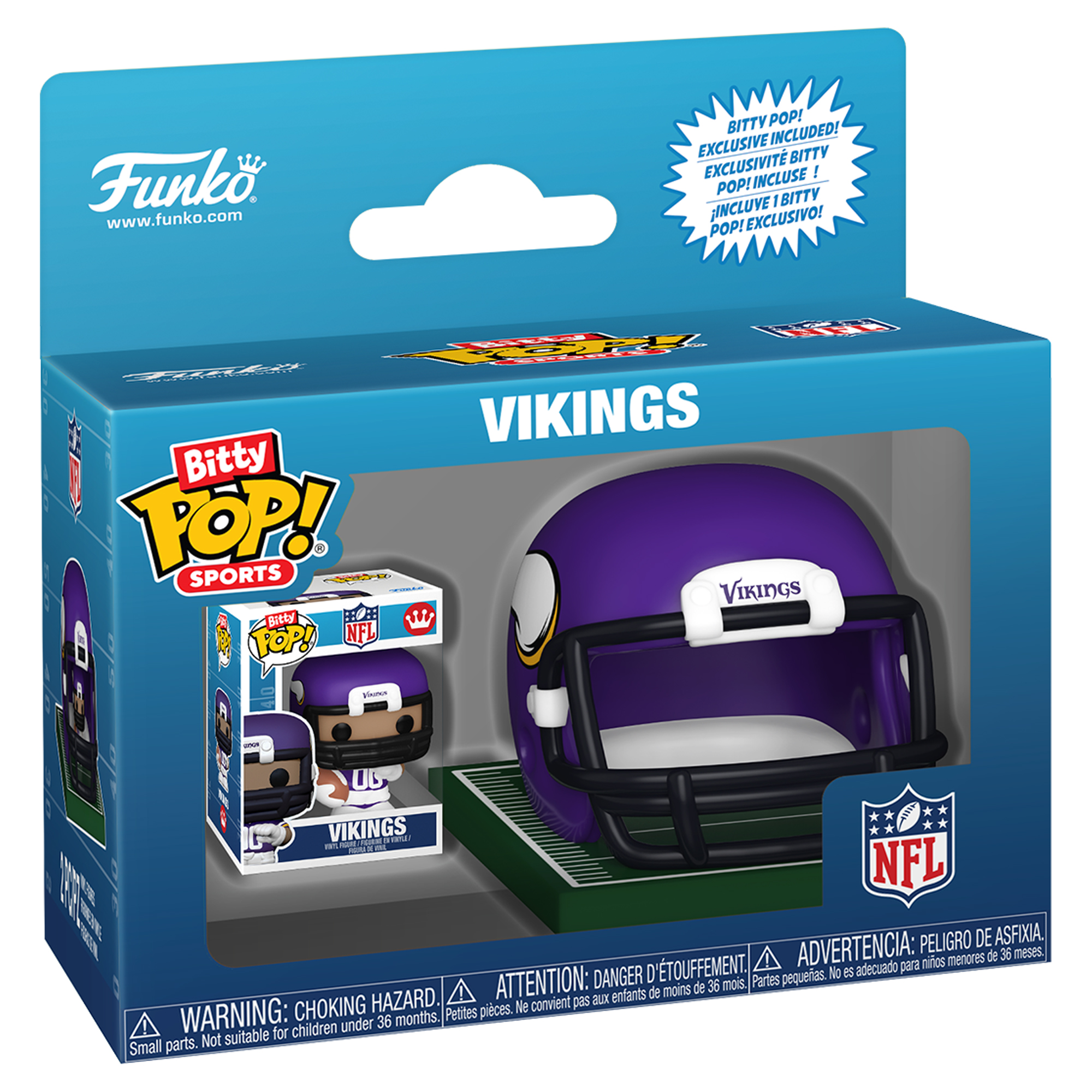 Funko  Minnesota Vikings Bitty POP! Helmet