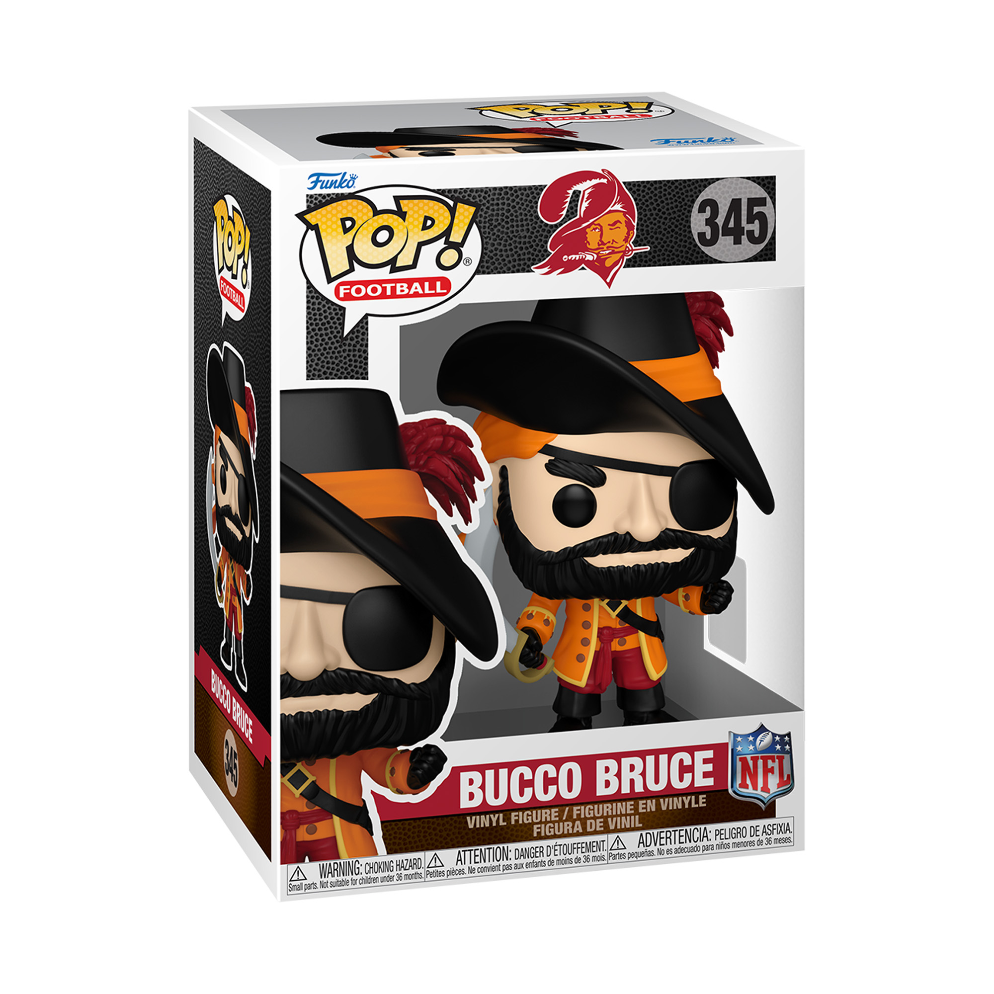 Funko  Tampa Bay Buccaneers Bucco Bruce POP! Vinyl Figure