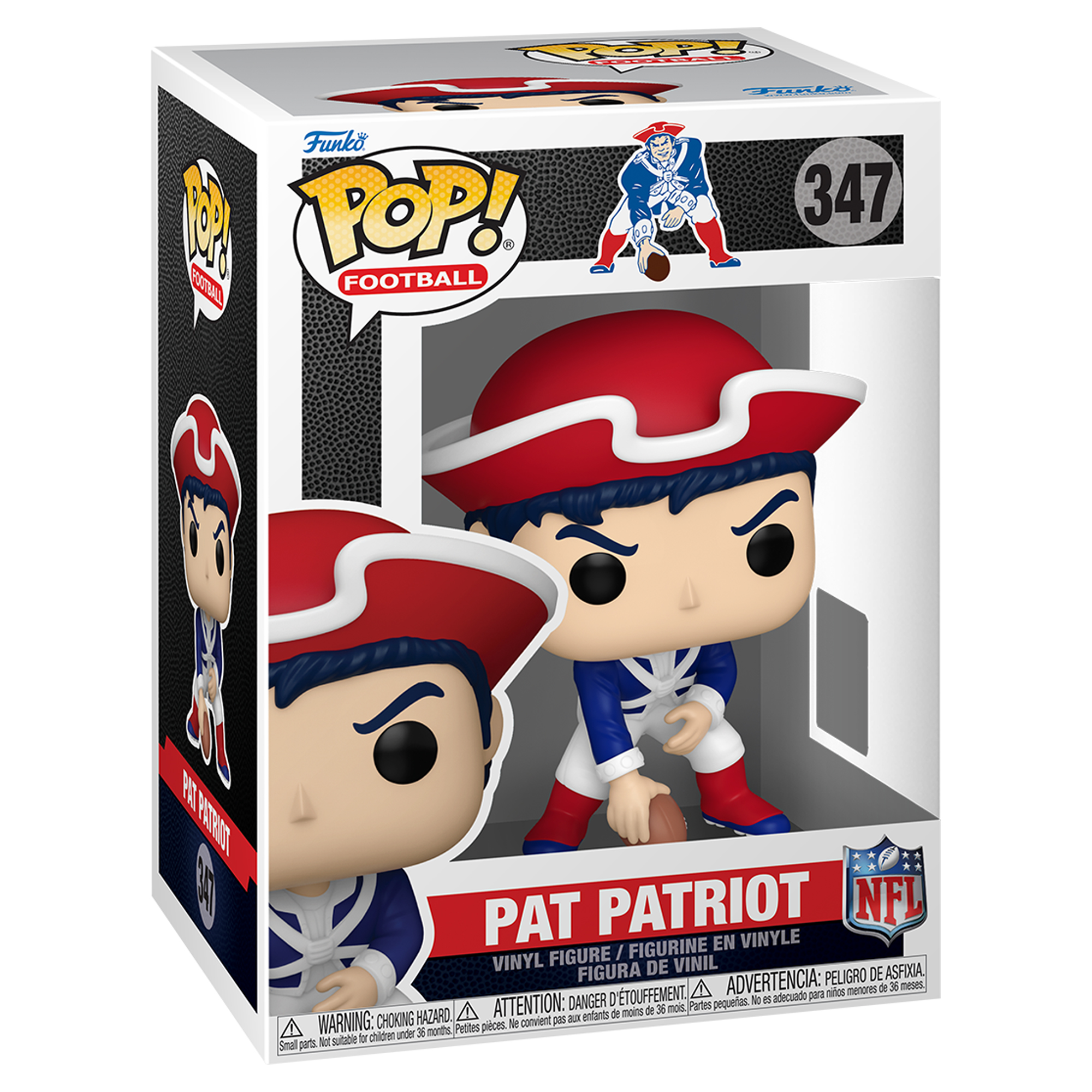 Funko  New England Patriots Pat Patriot POP! Vinyl Figure
