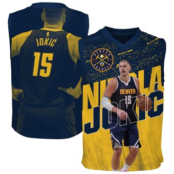 Youth Outerstuff Nikola Joki? Navy Denver Nuggets Icon Play Jersey