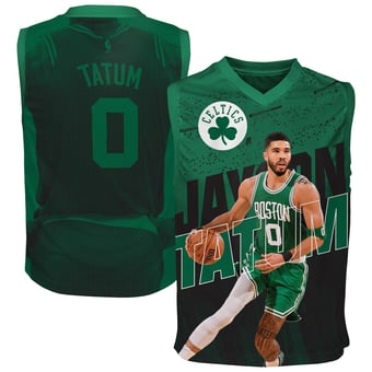 Youth Outerstuff Jayson Tatum Kelly Green Boston Celtics Icon Play Jersey