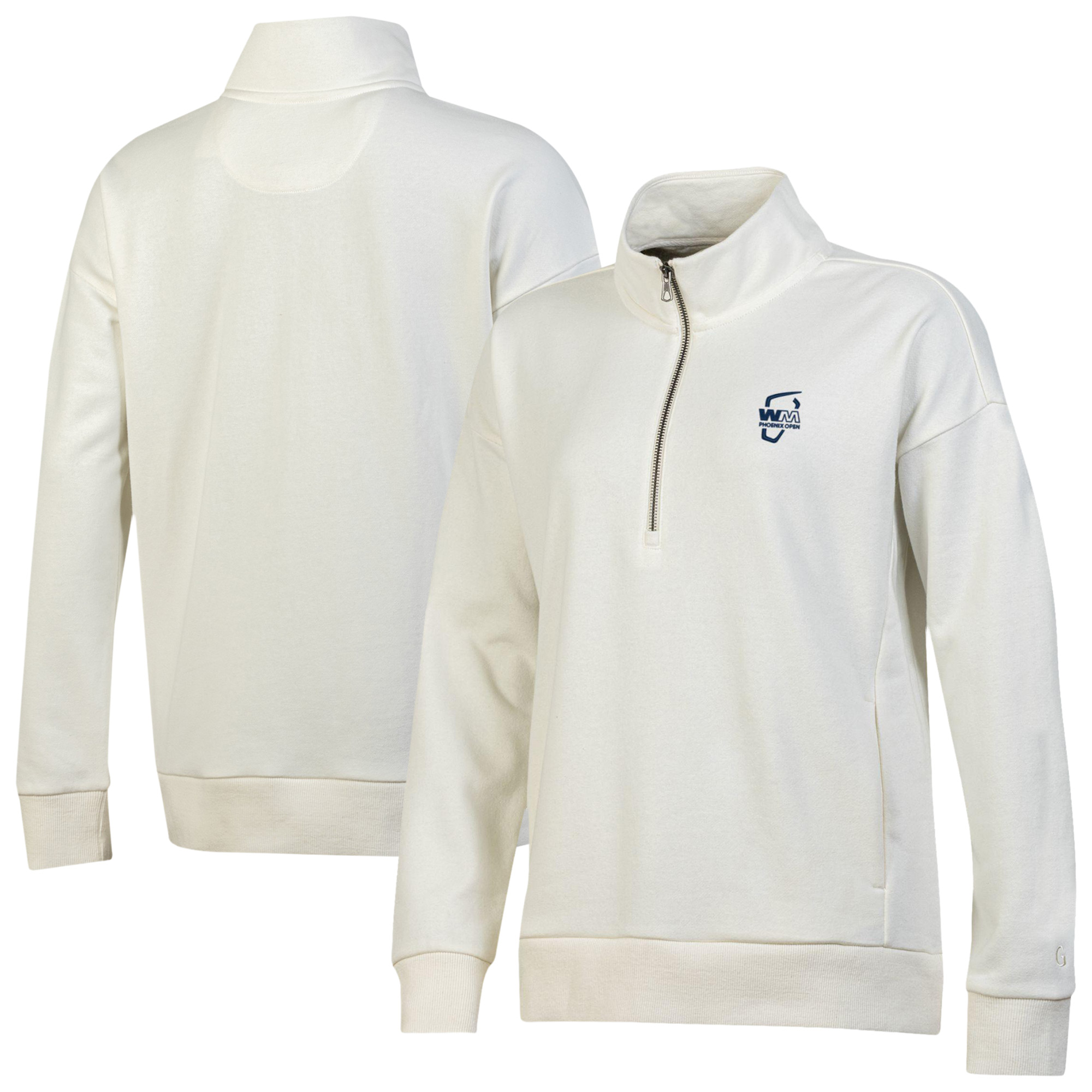 Women’s Gear For Sports White WM Phoenix Open Big Cotton Everlee Quarter-Zip Sweatshirt Women’s Gear For Sports White WM Phoenix Open Big Cotton Everlee Quarter-Zip Sweatshirt
