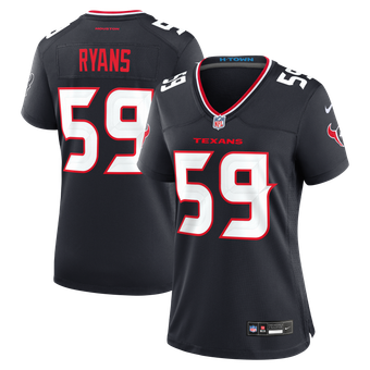 Women's Nike DeMeco Ryans Navy Houston Texans Team Retired Game Jersey