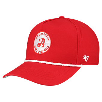 Men's '47 Red Atlanta Drive GC Rope Hitch Adjustable Hat