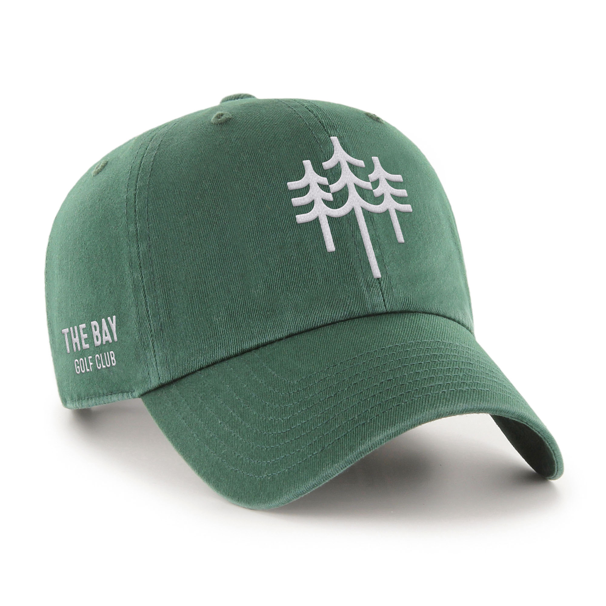Men's '47  Dark Green The Bay Golf Club Sure Shot Clean Up Adjustable Hat