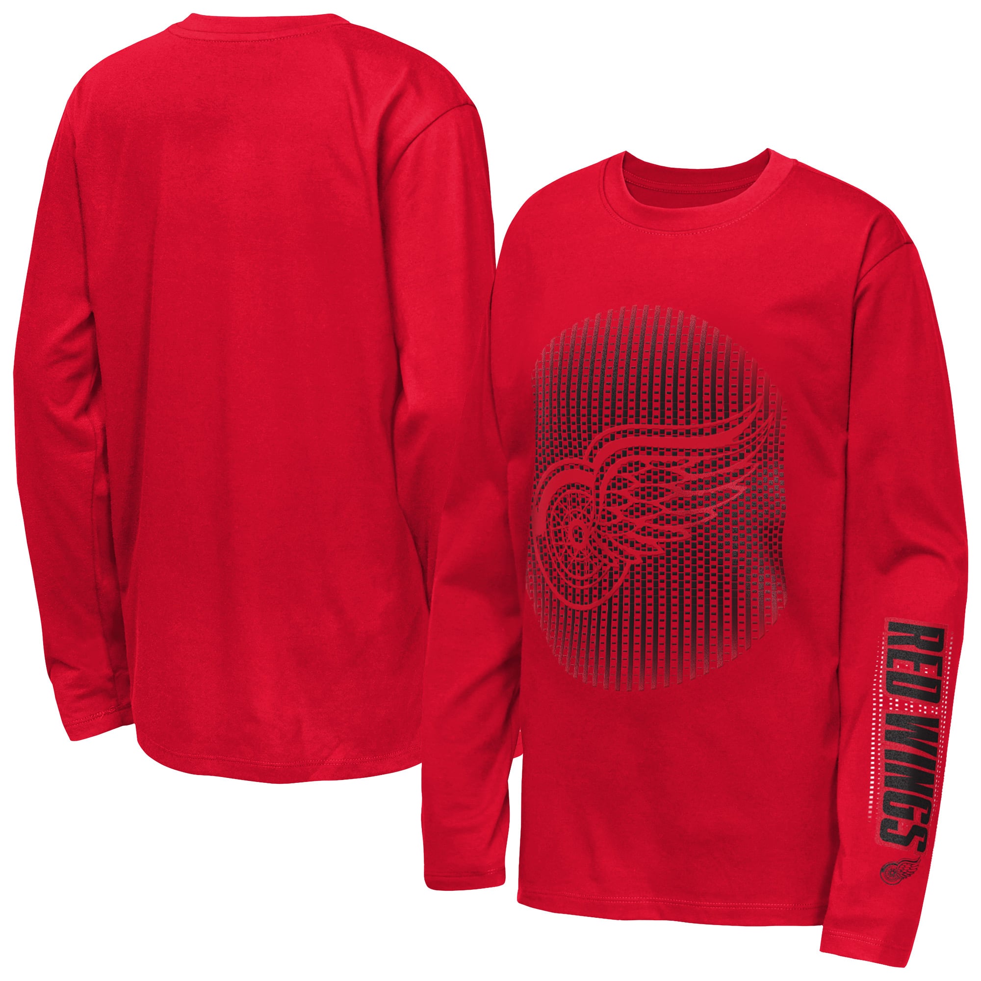 Youth Outerstuff Red Detroit Red Wings Regroup & Reset Long Sleeve T-Shirt