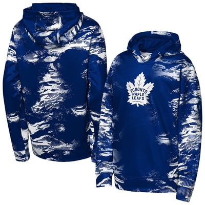 Youth Outerstuff  Blue Toronto Maple Leafs Team Dynamics Hoodie