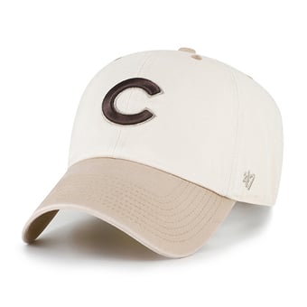Men's '47  Natural/Tan Chicago Cubs Neutral Terrain Clean Up Adjustable Hat