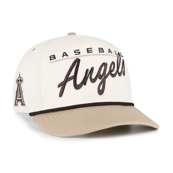 Men's '47  Natural/Tan Los Angeles Angels Neutral Terrain Hitch Rope Adjustable Hat
