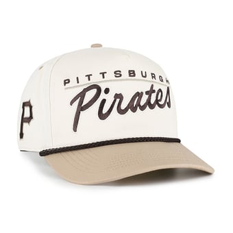 Men's '47  Natural/Tan Pittsburgh Pirates Neutral Terrain Hitch Rope Adjustable Hat