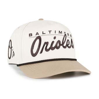 Men's '47  Natural/Tan Baltimore Orioles Neutral Terrain Hitch Rope Adjustable Hat