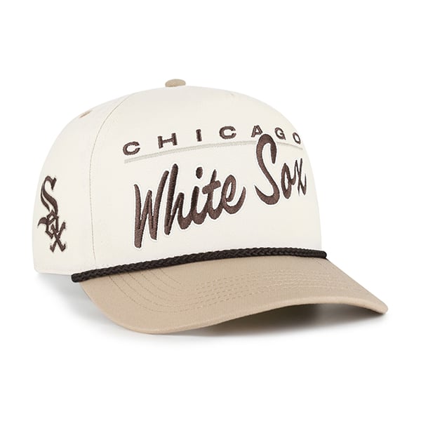 Men's '47  Natural/Tan Chicago White Sox Neutral Terrain Hitch Rope Adjustable Hat