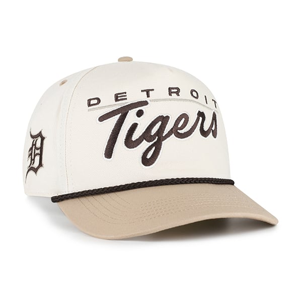 Men's '47  Natural/Tan Detroit Tigers Neutral Terrain Hitch Rope Adjustable Hat
