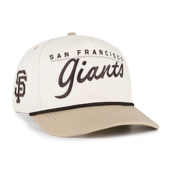 Men's '47  Natural/Tan San Francisco Giants Neutral Terrain Hitch Rope Adjustable Hat