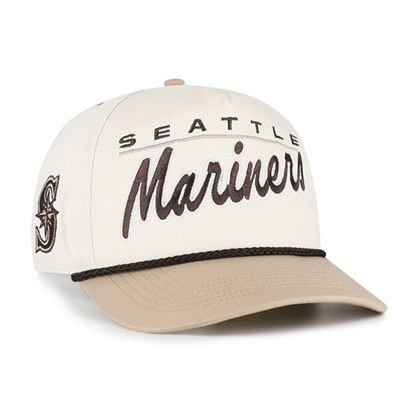 Men's '47  Natural/Tan Seattle Mariners Neutral Terrain Hitch Rope Adjustable Hat