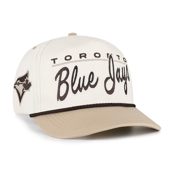 Men's '47  Natural/Tan Toronto Blue Jays Neutral Terrain Hitch Rope Adjustable Hat
