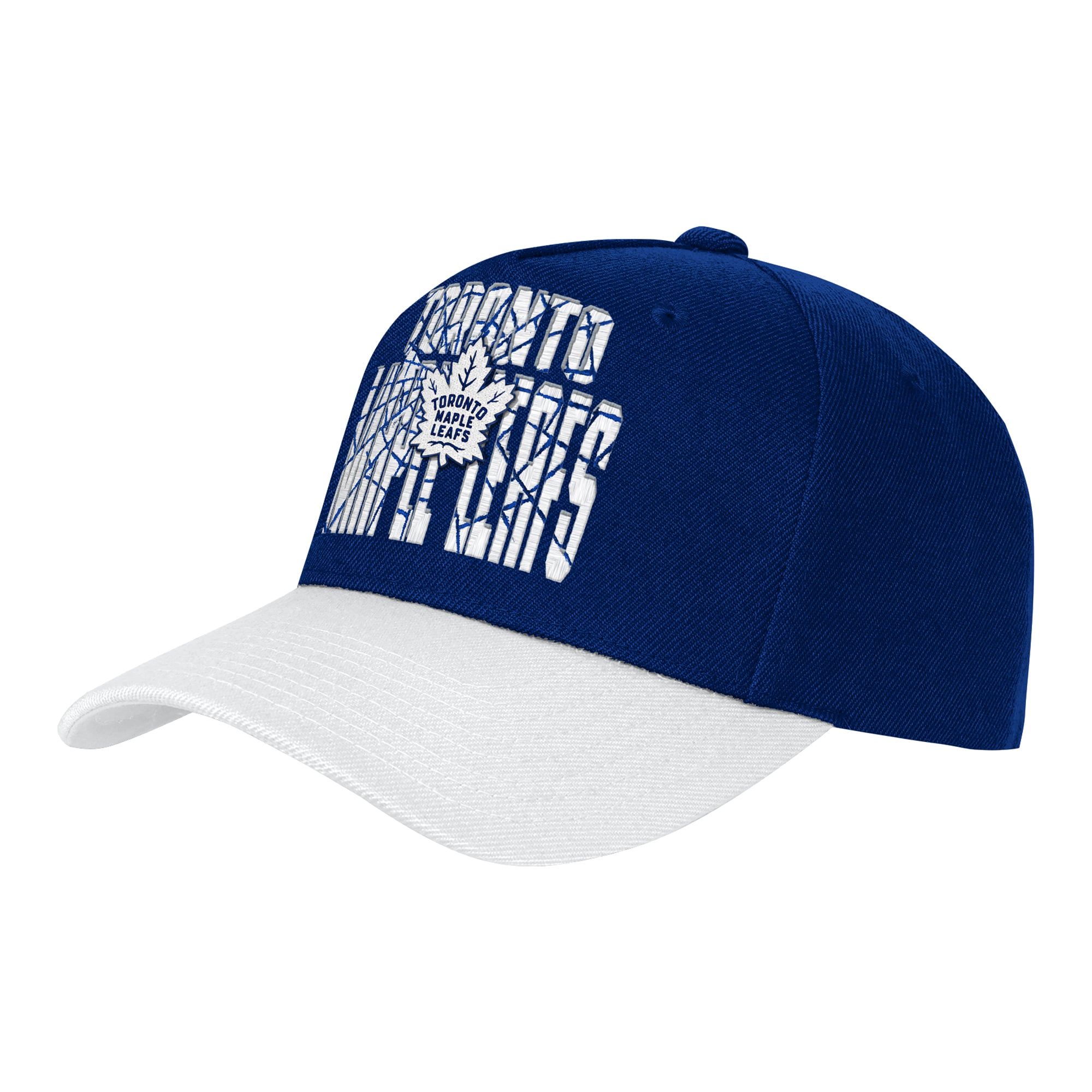 Youth Outerstuff Navy/White Toronto Maple Leafs Ice Breaker Adjustable Hat