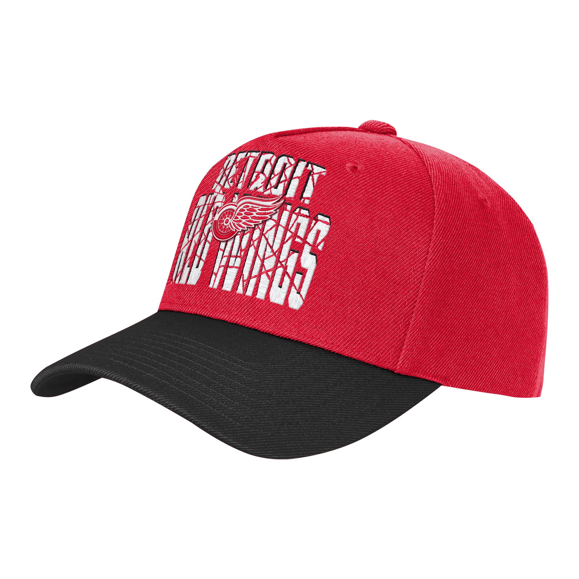 Youth Outerstuff Red/Black Detroit Red Wings Ice Breaker Adjustable Hat