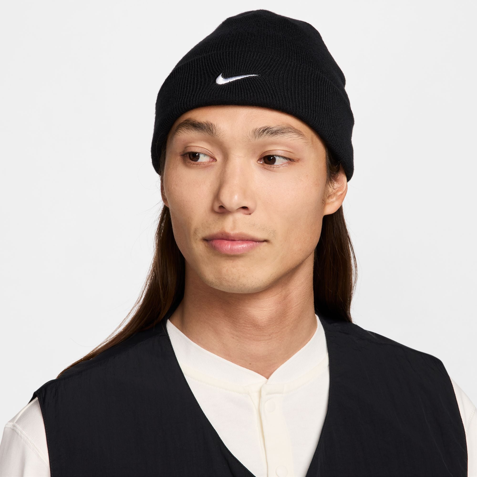 Unisex Nike Black Terra Cuffed Knit Hat