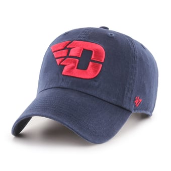Men's '47  Navy Dayton Flyers Clean Up Adjustable Hat