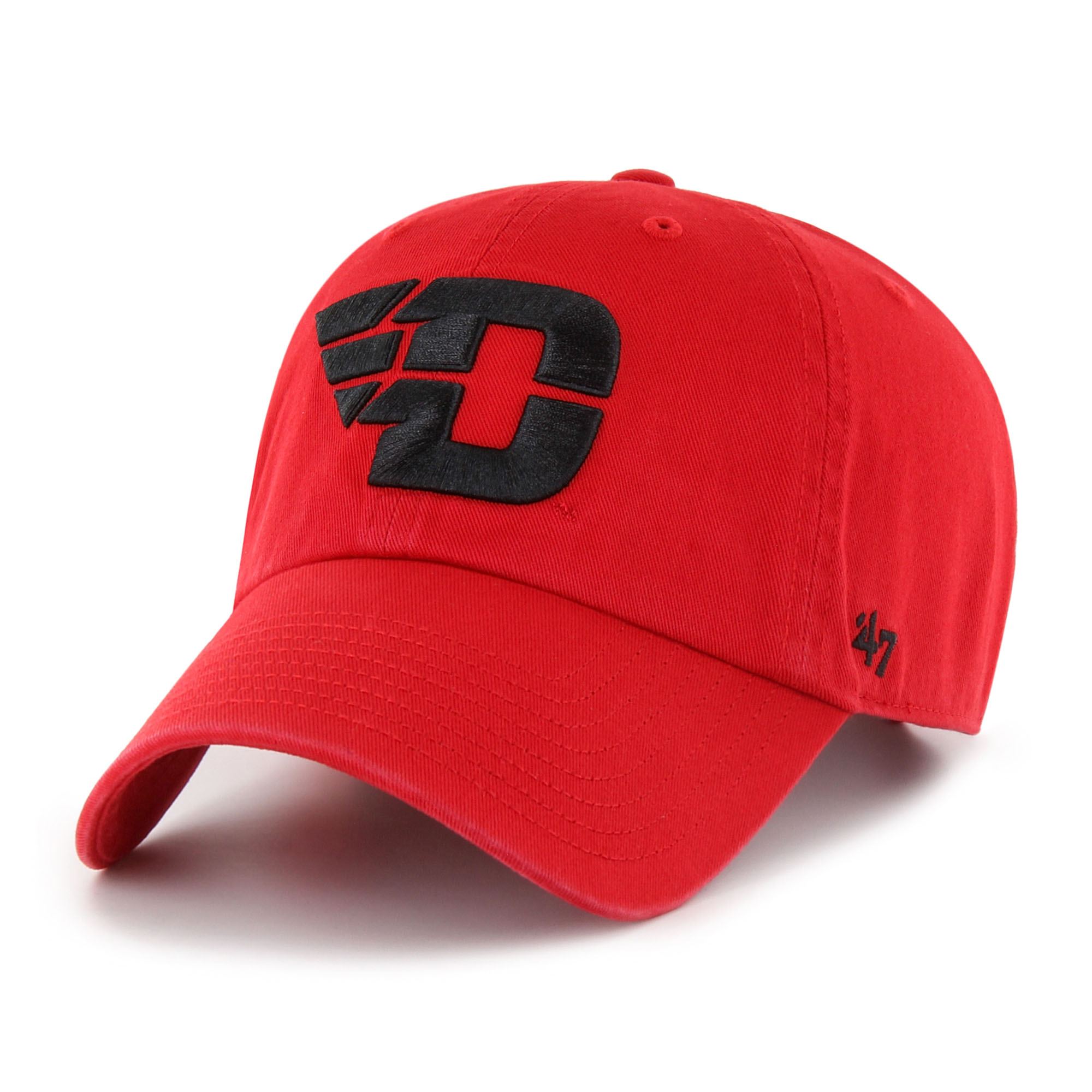 Men's '47  Red Dayton Flyers Clean Up Adjustable Hat