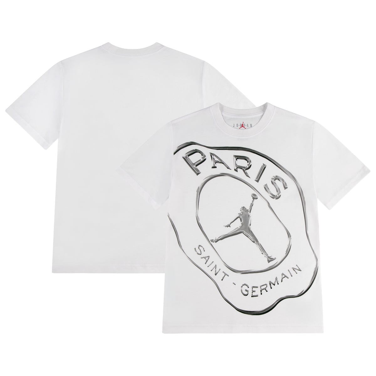 T-Shirt PSG Jordan Practice - Blanc - Garçon