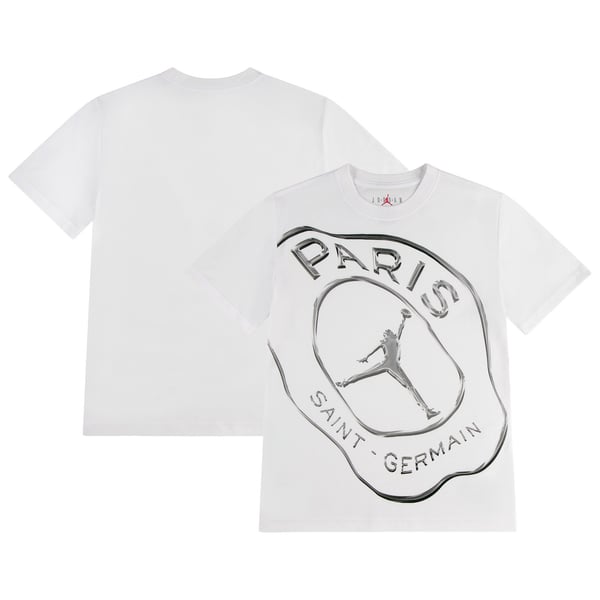 T-Shirt PSG Jordan Practice - Blanc - Garçon