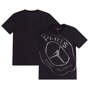 T-Shirt PSG Jordan Practice - Gris pétrole - Garçon, vue 1