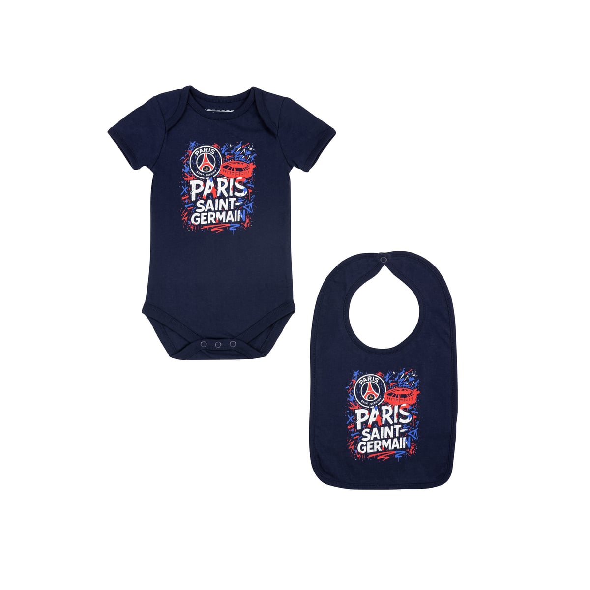 Paris Saint-Germain Ensemble body et bavoir – Bébé