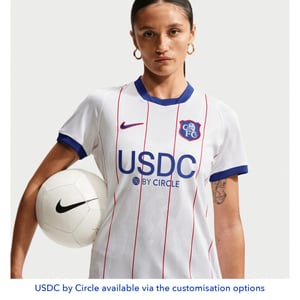Maillot de foot Replica Nike Dri-FIT Chelsea FC 2026/27 Stadium 3e tenue pour femme - Blanc, vue 3