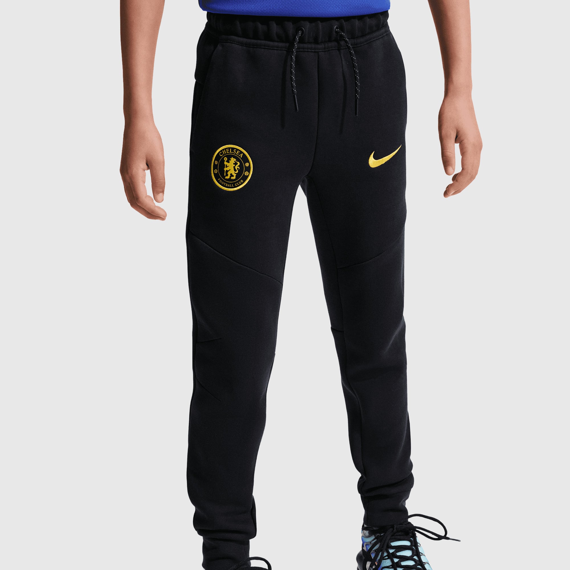 Chelsea Nike Tech Fleece Pants - Pitch Blue - Kids