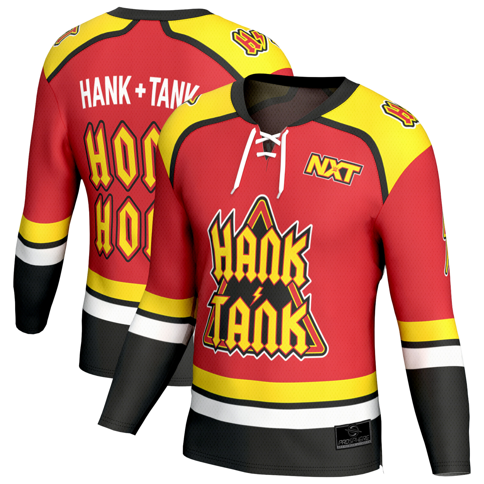 Men’s ProSphere Red Hank & Tank Fashion Hockey Jersey Men’s ProSphere Red Hank & Tank Fashion Hockey Jersey