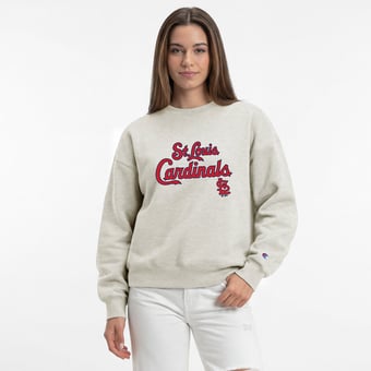 Women's Champion  Oatmeal St. Louis Cardinals All-Star Sweatshirt