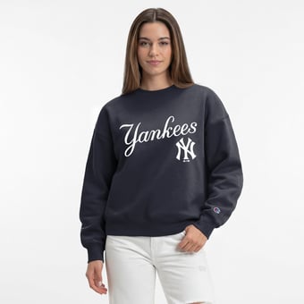 Women's Champion  Athletic Navy New York Yankees All-Star Sweatshirt