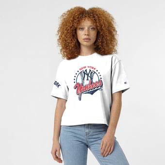Women's Champion White New York Yankees All-Star T-Shirt