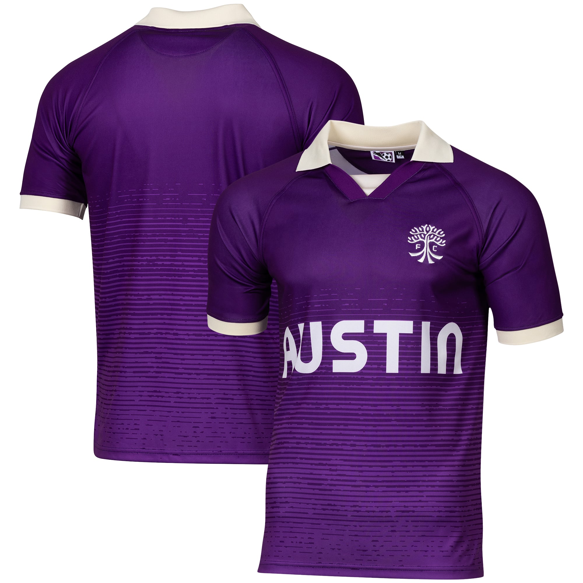 Men's Sport Design Sweden Purple Austin FC 2026 Archive Sublimated Retro Polo