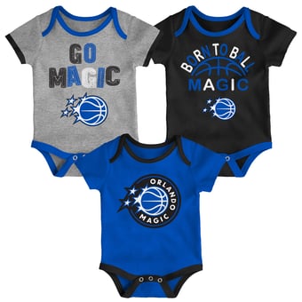 Newborn & Infant Outerstuff Orlando Magic Born To Ball 3-Pack Bodysuit Set