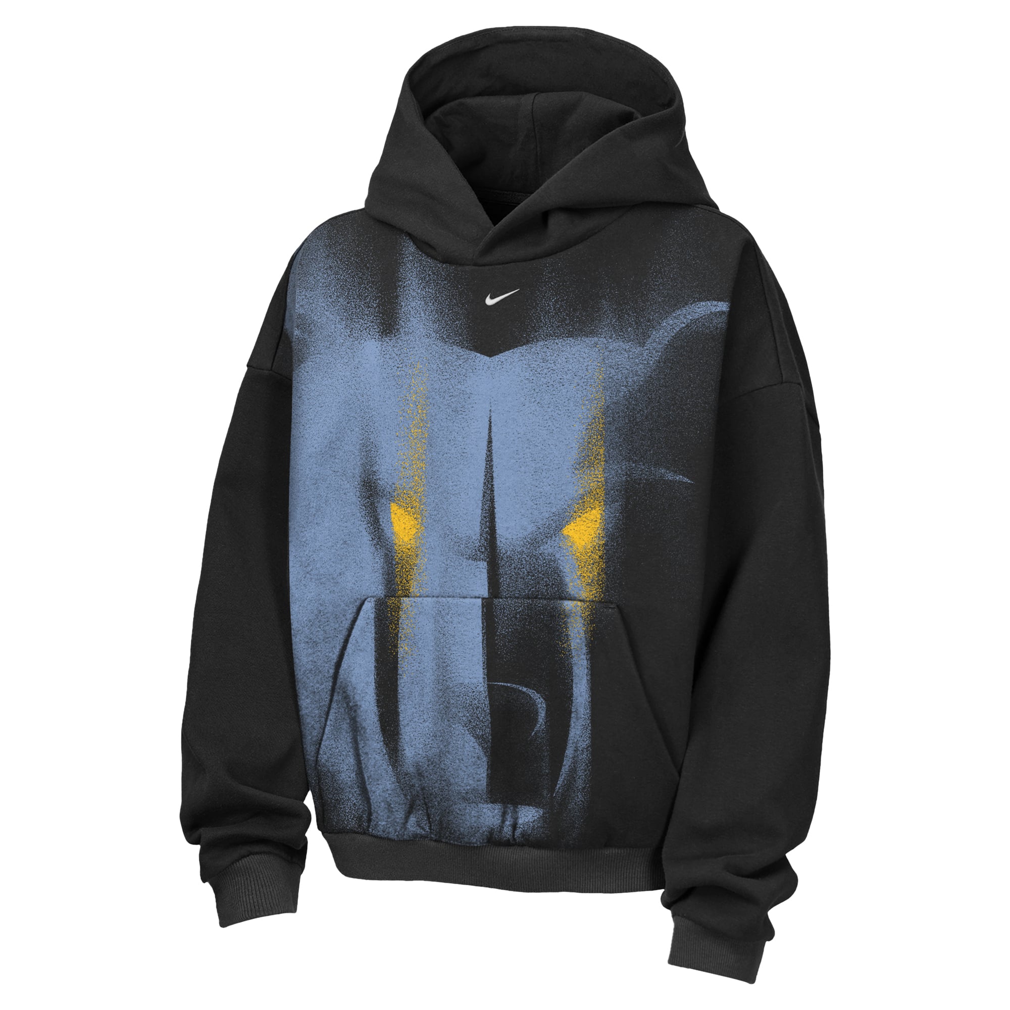 Youth Nike Black Memphis Grizzlies 2026/27 Standard Issue Practice Icon Fleece Pullover Hoodie
