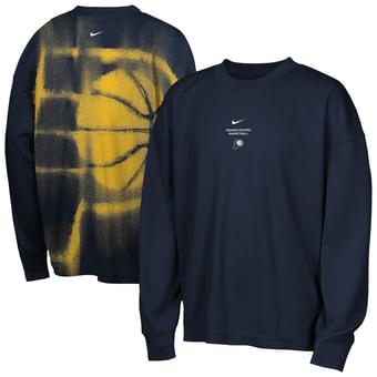 Youth Nike  Navy Indiana Pacers 2026 Standard Issue Pre-Game Performance Long Sleeve T-Shirt
